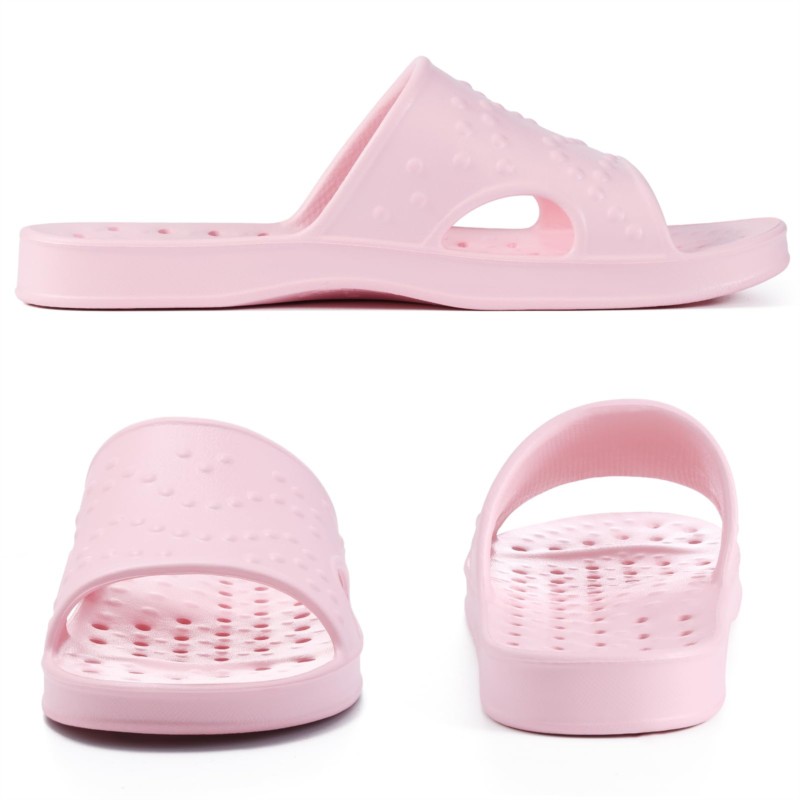 スマイルスーパーソフトシャワーサンダル 男女兼用 軽量 滑り - Mule Slip On のレビューと価格