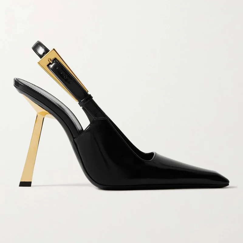 ポインテッドトゥスティレットヒール パンプス パテントレザー - Women'S Shoes Clogs のレビューと価格