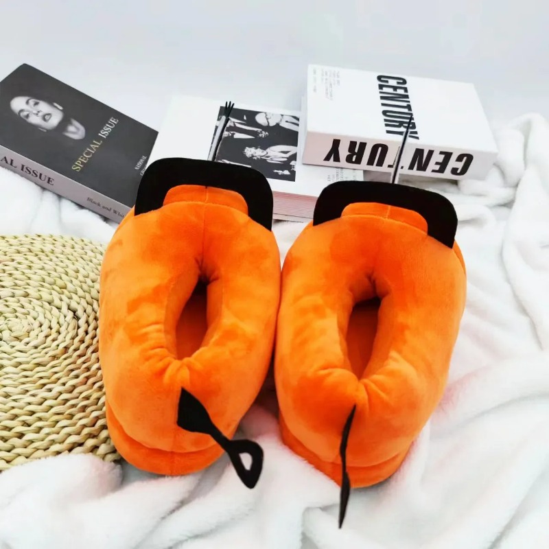 アニメチェーンソーマンポチタハウススリッパ冬靴女性暖かいふわ - Mule Slip On のレビューと価格