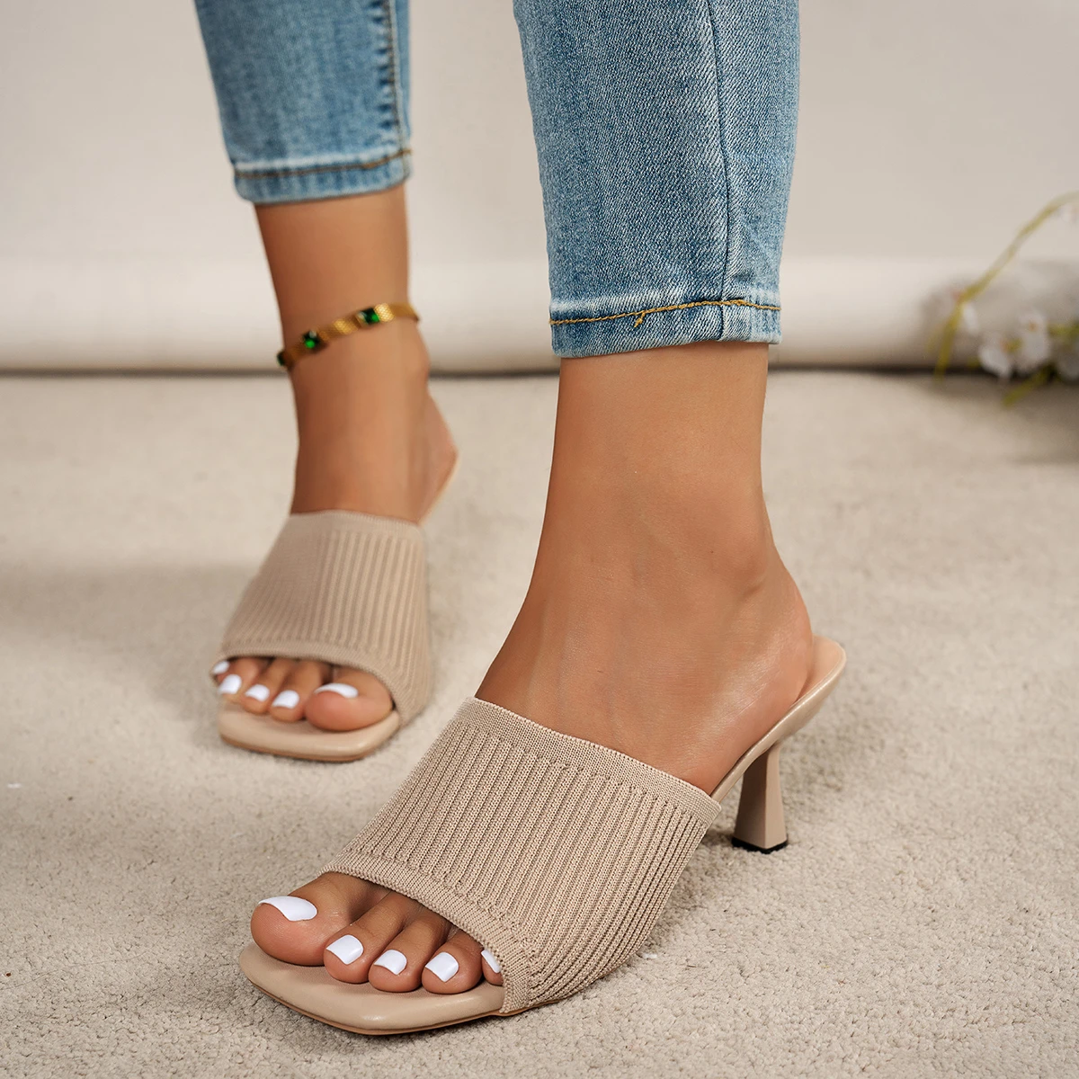 夏のレディースサンダル、新作高級アウトドアスリッパ、カジュア - Mule Slip On のレビューと価格