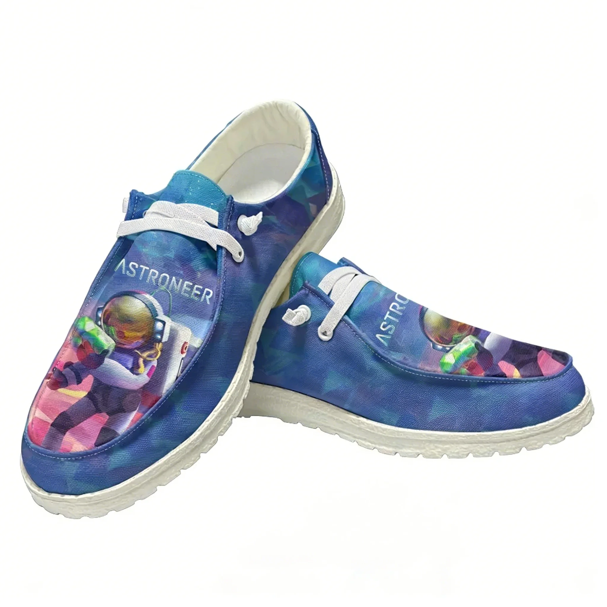 Astroneer カジュアルシューズ男性女性フラットシュー - Oxford Lace Up Women のレビューと価格